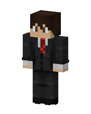 Suited Gentleman skin, 3D preview