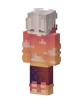 Sunset Hoodie skin, 3D preview