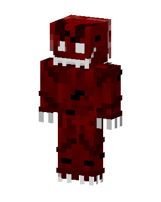Red Villain skin, 3D preview