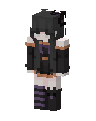Gothic Lolita skin, 3D preview