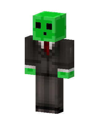 Slime In Suit Minecraft skin