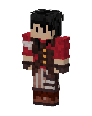 Crimson Adventurer Minecraft skin