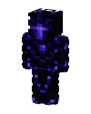 Black Villain Boy skin, 3D preview