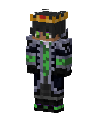 Black King Minecraft black skin