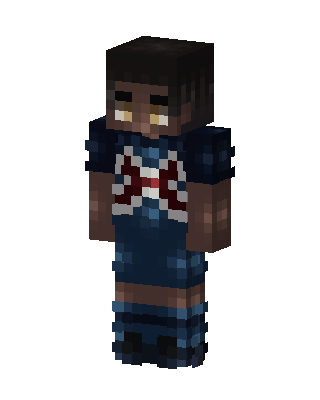 Navy Star Jersey skin, 3D preview