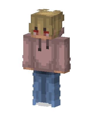 Gray Hoodie Boy Minecraft skin