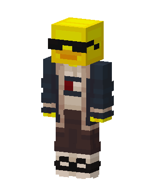Cool Duck Minecraft skin