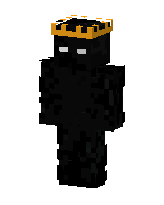 Black King Minecraft skin