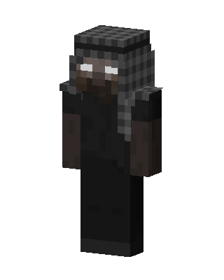 Herobrine Keffiyeh Minecraft skin