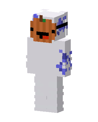 Pumpkin Ghost skin, 3D preview