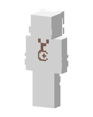 White Teddy Bear skin, 3D preview