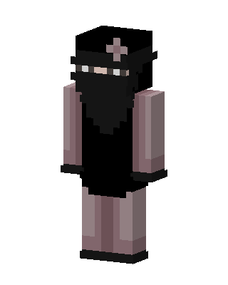Orthodox Priest skin, 3D preview