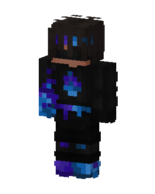 Galaxy Hoodie skin, 3D preview