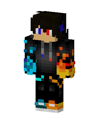 Fire And Ice skin, 3D preview