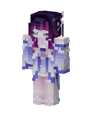 Violet Dreamer Minecraft skin