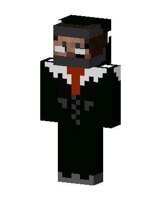 Bearded Gentleman skin, 3D preview