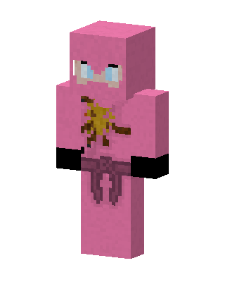 Pink Goggles Guy skin, 3D preview