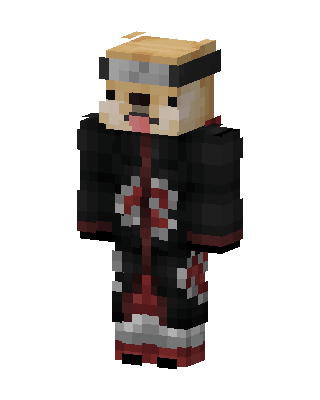 Akatsuki Doge skin, 3D preview