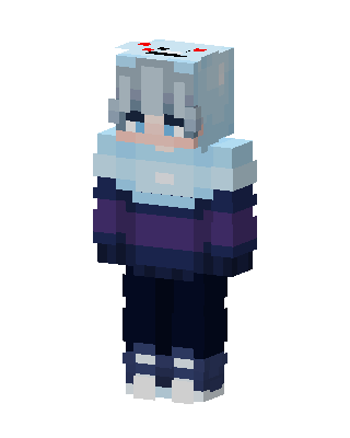Frosty Hoodie Minecraft skin