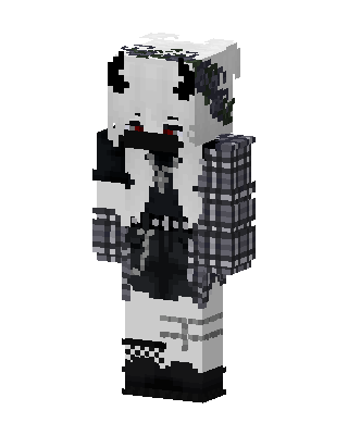 White Player skin, 3D preview