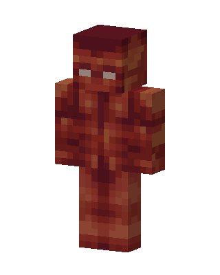 Brown Hero Boy skin, 3D preview