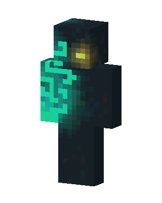 Abyssal Warden Minecraft skin
