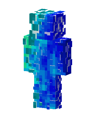 Ocean Crystal skin, 3D preview