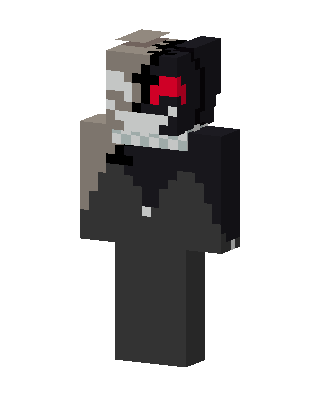 Black Hero skin, 3D preview