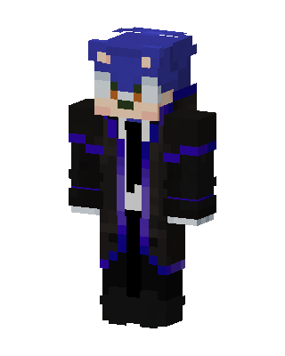 Midnight Coat skin, 3D preview