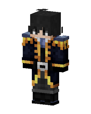 Navy Captain skin, 3D preview