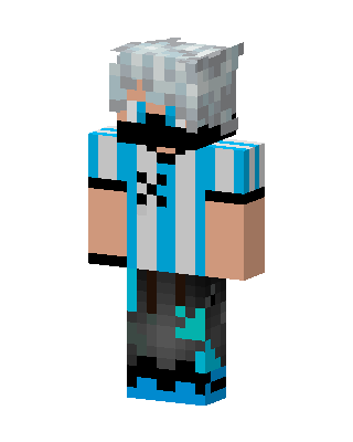 Blue Player Boy Minecraft blue skin