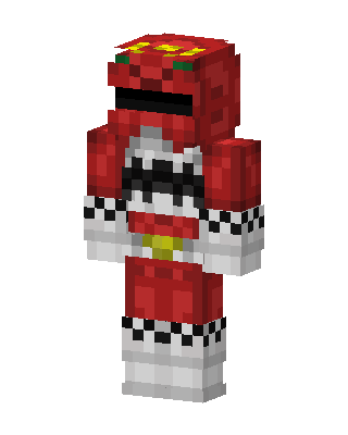 Red Animatronic skin, 3D preview