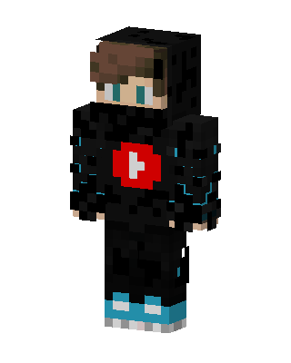 Obsidian YouTuber Minecraft skin