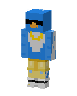 Blue Player Boy Minecraft blue skin