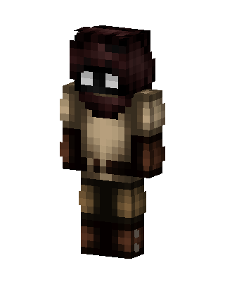 Hooded Wanderer skin, 3D preview