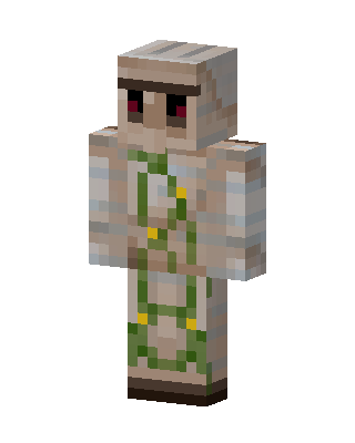 White Hero skin, 3D preview