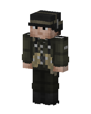 Field Soldier skin, 3D preview