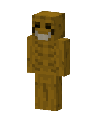 Potato Man skin, 3D preview