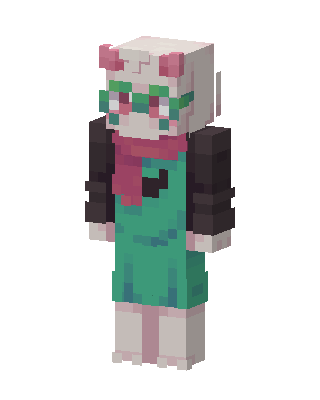 Ralsei skin, 3D preview