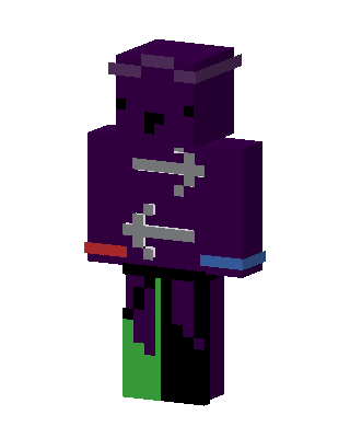 Purple Knight Boy Minecraft skin