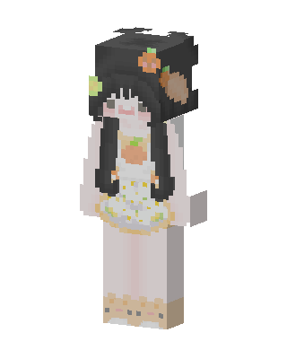 Orange Blossom skin, 3D preview