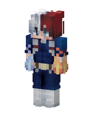 Blue Hero Minecraft skin