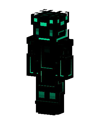 Neon Circuit skin, 3D preview
