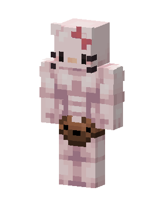 White Animal Girl Minecraft white skin
