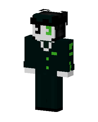Green Eyed Gentleman skin, 3D preview