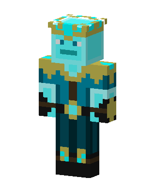 Diamond King skin, 3D preview