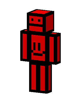 Red Robot skin, 3D preview