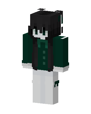 Green Student Boy Minecraft skin