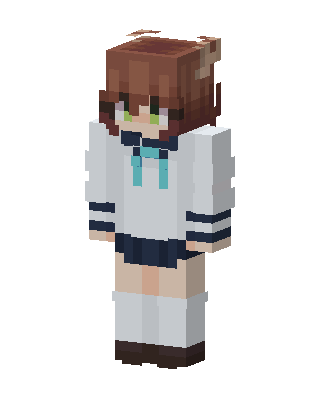 Sailor Hoodie Girl Minecraft cat girl skin