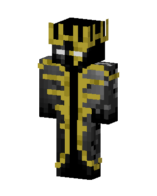 Black King skin, 3D preview
